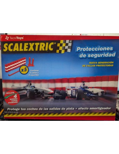 Protecciones de seguridad Scalextric Tec