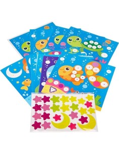 Juego De Gomets Oceano Apli Kids 2