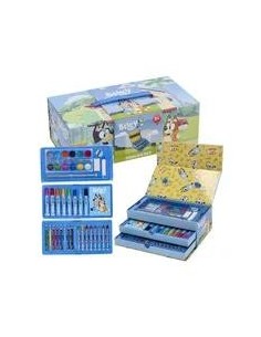 Estuche Para Colorear Bluey