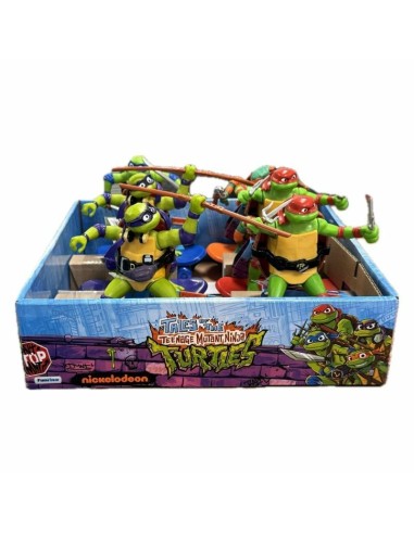 Figura Tortuga Ninja en patinete