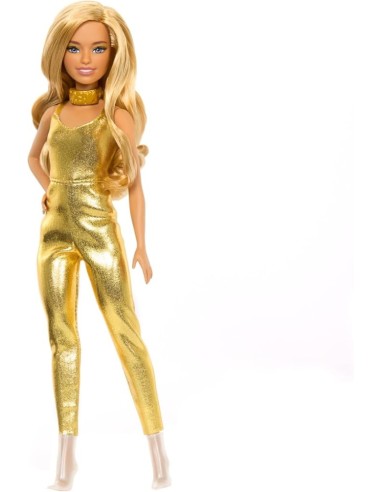 Muñeca Barbie Dorada