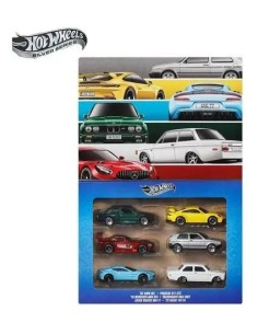 Hot Wheels Silver Series Multipack 6