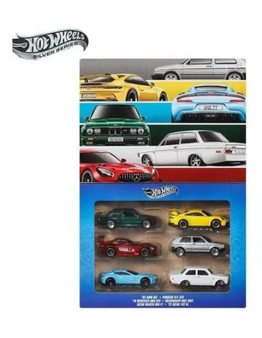 Hot Wheels Silver Series Multipack 6