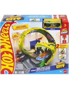 Hot Wheels Ataque Espiral serpiente 