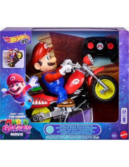 Hot Wheels Mario Kart Moto De Mario r/c