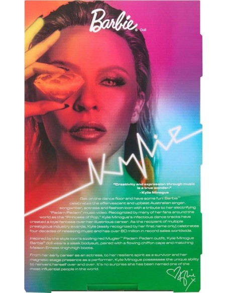 Muñeca Kylie Minogue Barbie Mattel