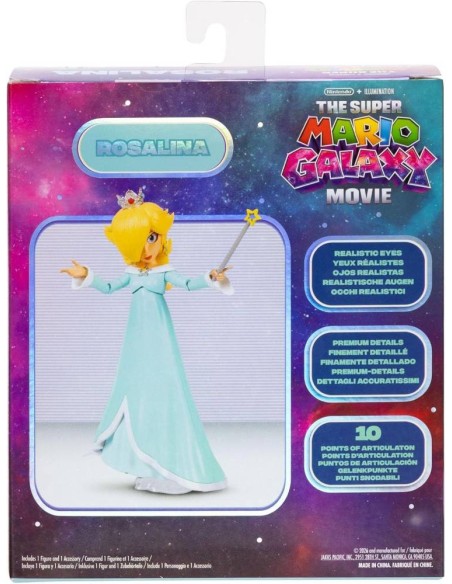 Super Mario Galaxy-Figura Rosalina 13 cm