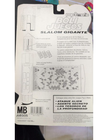 BOLI JUEGOS - SLALOM GIGANTE DE 1992