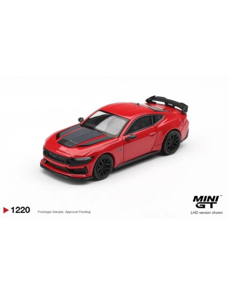 Mini GT Ford Mustang Dark Horse Race Red