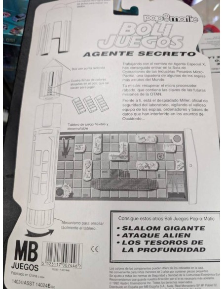 BOLIJUEGOS - AGENTE SECRETO