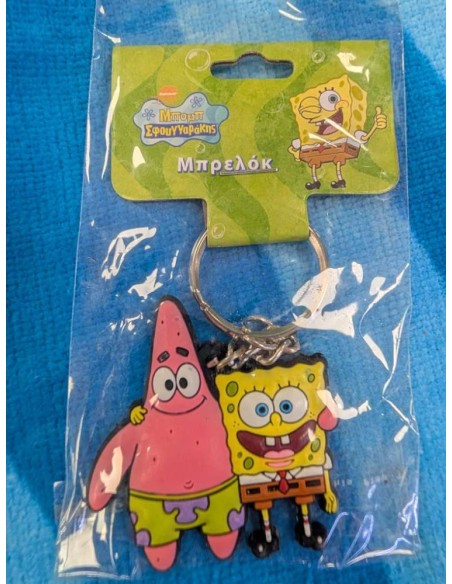 LLAVERO BOB ESPONJA Y PATRICIO