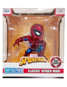 Figura metal Spiderman Clasico 10 cm