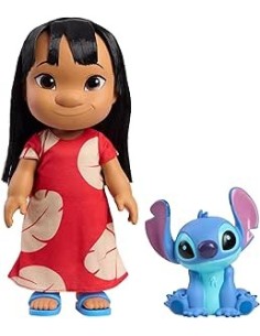 Muñeca Lilo 36 cm con Figura Stitch 13c 
