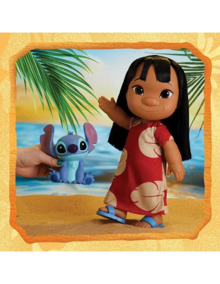 Muñeca Lilo 36 cm con Figura Stitch 13c 