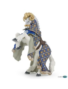 FIGURA CABALLO MAESTRO ARMAS CARNERO AZU