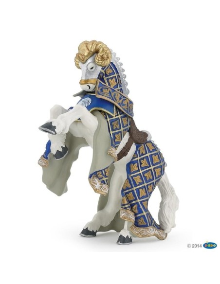 FIGURA CABALLO MAESTRO ARMAS CARNERO AZU