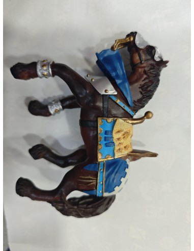figura caballo Oficial Azul ( papo )
