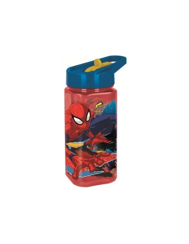  Botella Square 510 Ml Spiderman Moving