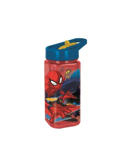  Botella Square 510 Ml Spiderman Moving