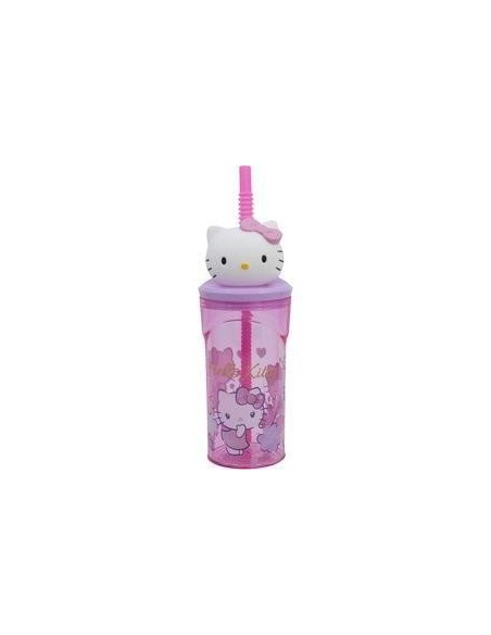  Vaso Figurita 3D 360 Ml Hello Kitty