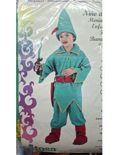Disfraz Niño Bosque Arquero Verde 5-6