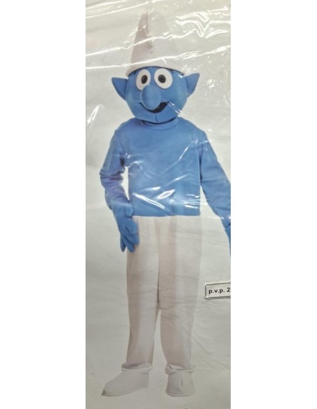 Disfraz Pitufo Azul Deluxe