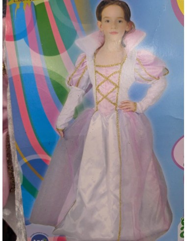 Disfraz Princesa arcoiris 7-9 años