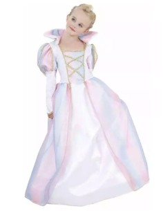 Disfraz Princesa arcoiris 7-9 años 2