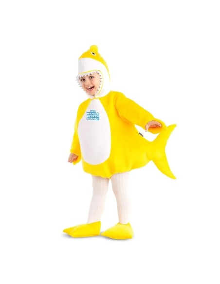 DISFRAZ TIBURON SHARK AMARILLO 3-4 AÑOS
