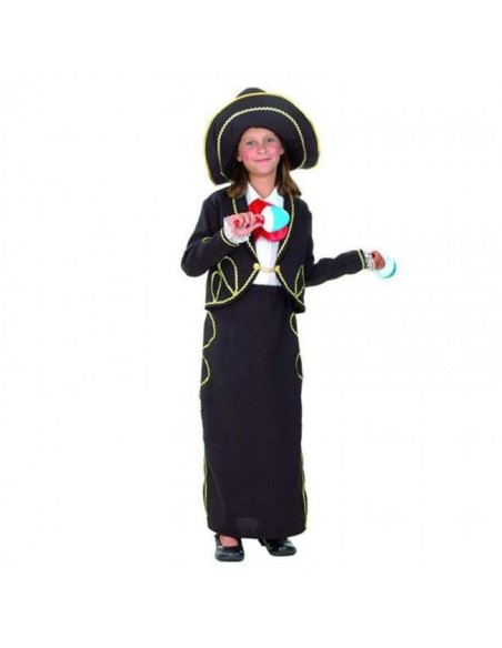 DISFRAZ MARIACHI FALDA 5-6 AÑOS