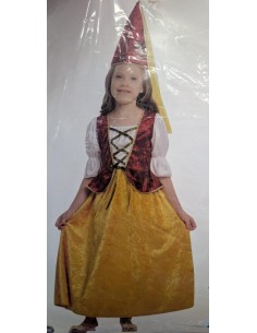 Disfraz Princesa Gnoma 7-9 años