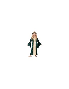 Disfraz de Dama medieval 5-6 años