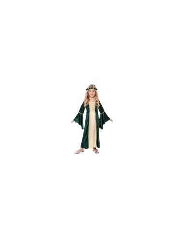 Disfraz de Dama medieval 5-6 años