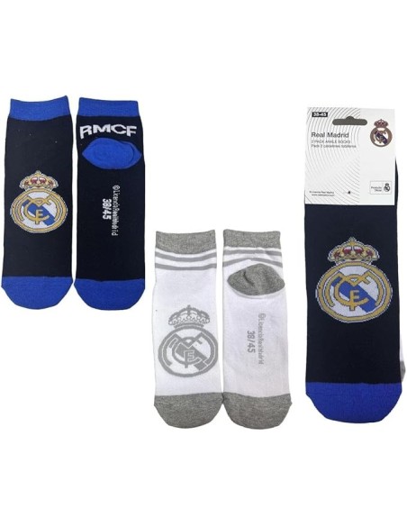 Pack Calcetines Tobillero Real Madrid