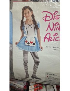 Disfraz Alicia Niña 4-6