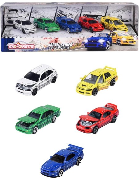 Serie Japon 5 coches