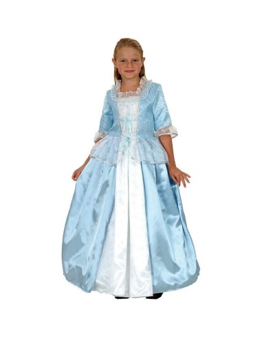 Disfraz Princesa Medieval Azul 7-9
