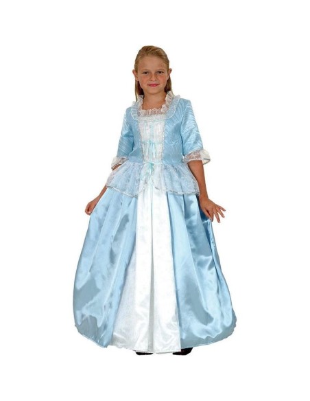 Disfraz Princesa Medieval Azul 7-9