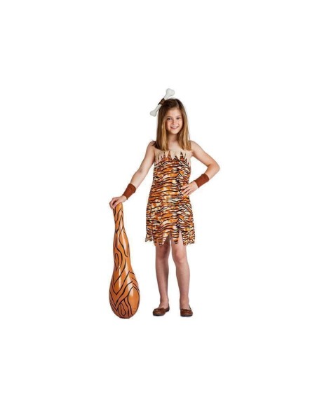 Disfraz Troglodita Cavernicol Niña 10-12