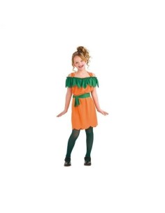 Disfraz Vestido Calabaza 8-10
