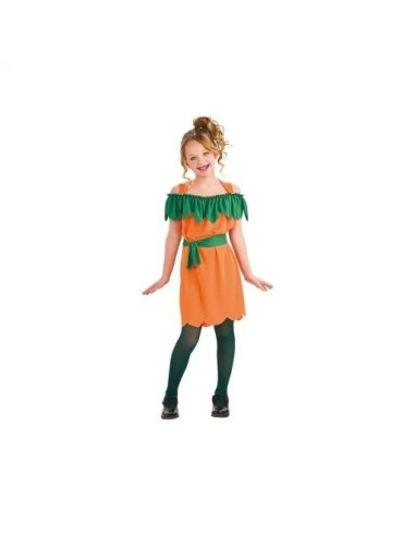 Disfraz Vestido Calabaza 8-10