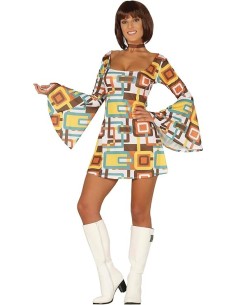 DISFRAZ CHICA DISCO AÑOS 70 (XL)