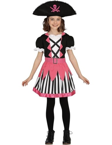 DISFRAZ PIRATA NIÑA 5-6 Años