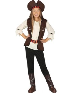 DISFRAZ PIRATA SIETE MARES NIÑA 10-12 Añ