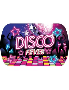 Bandeja Disco Fever Plástico Duro 39cm
