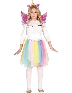 DISFRAZ RAINBOW UNICORNIO 5-6 Años