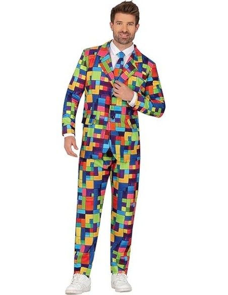 DISFRAZ BLOCKS TRAJE TETRIS (L)