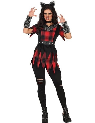 DISFRAZ WEREWOLF MUJER LOBA (M)
