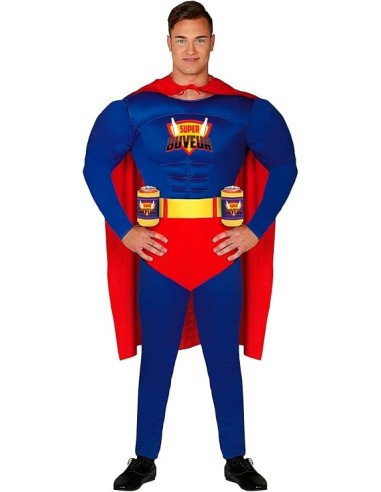 DISFRAZ SUPER BUVEUR SUPERHEROE (XL)