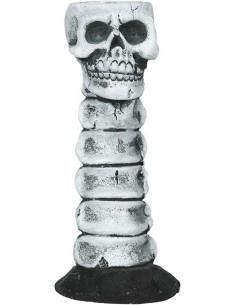  CANDELABRO CALAVERA 17 CMS. RESI